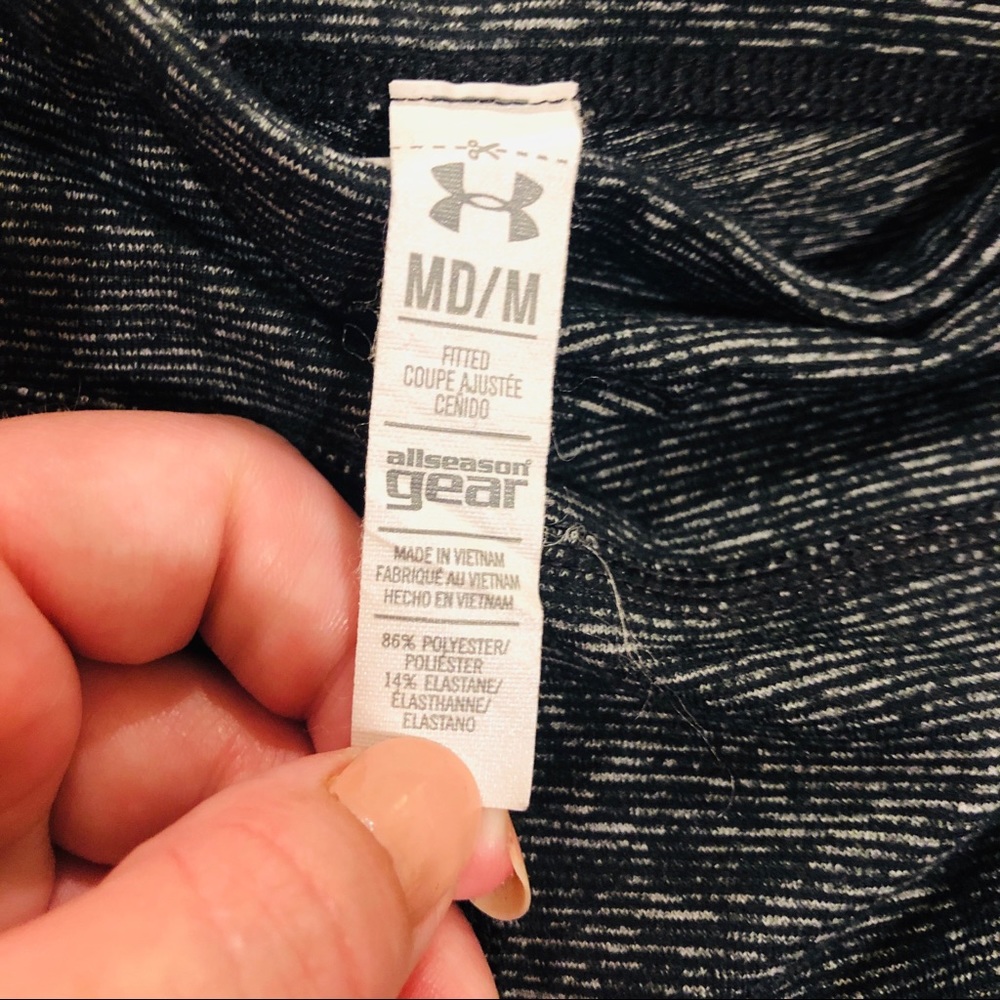 Under Armour Gray Patterned Capri Pant - image 5